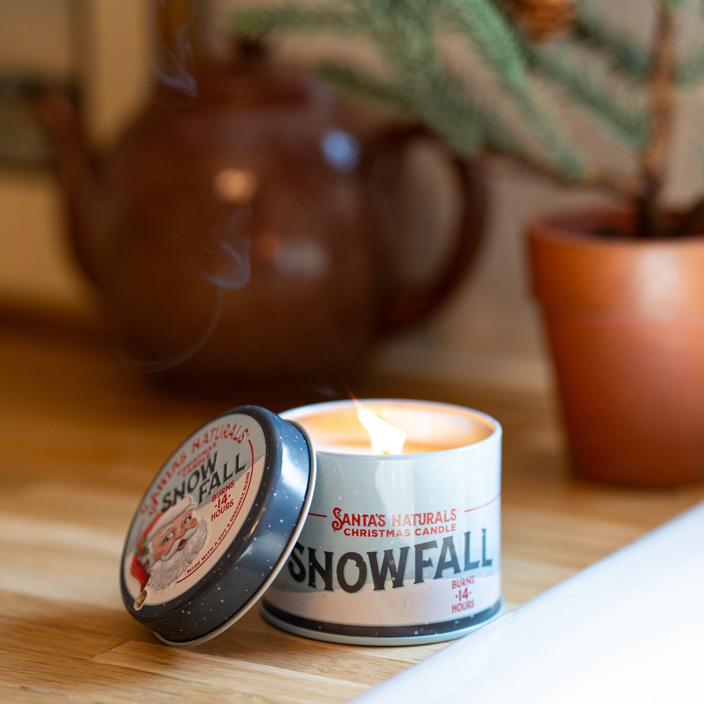 Snow Fall Mini Trio Candle Set