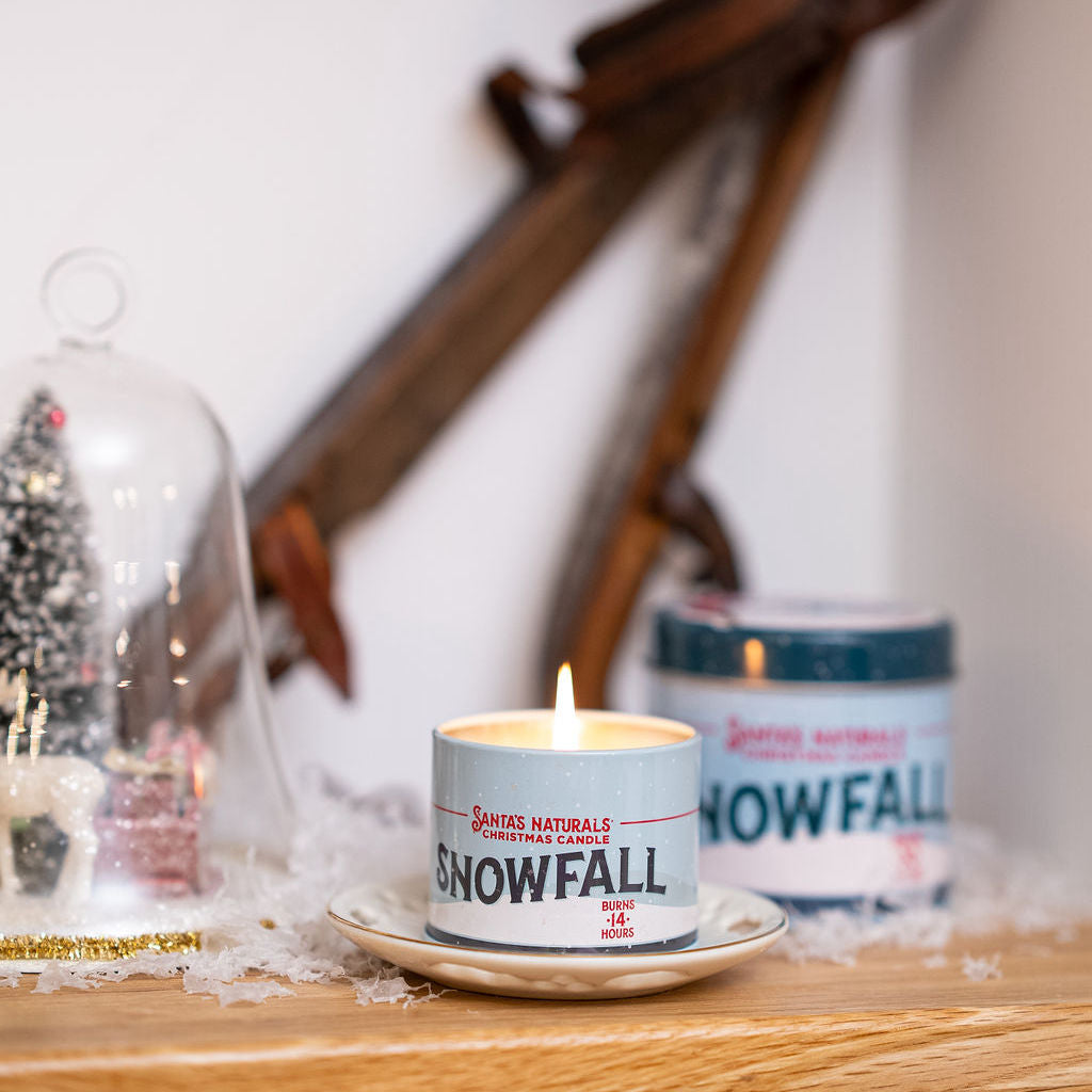 Snow Fall Mini Trio Candle Set