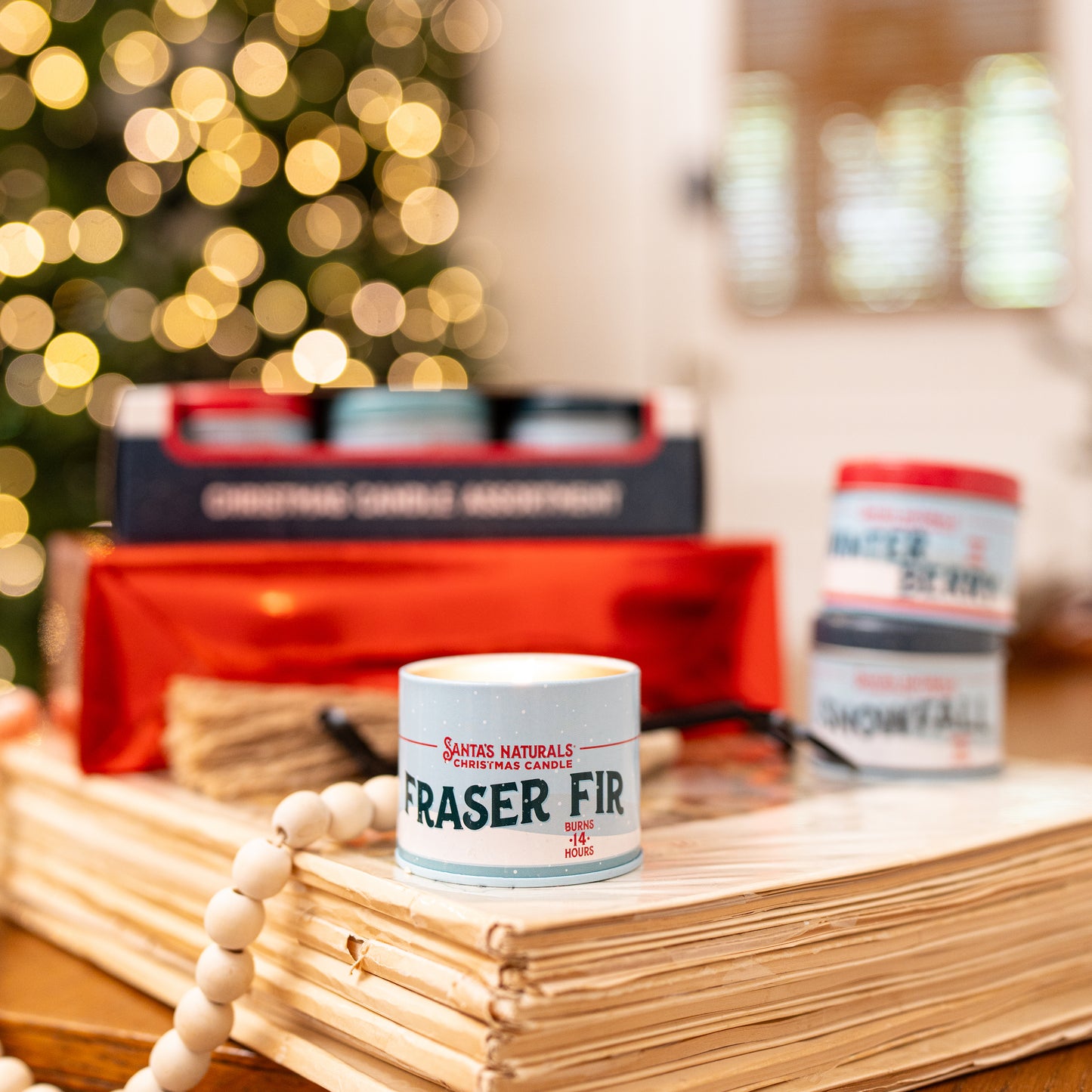 Mini Christmas Candle Sampler Trio