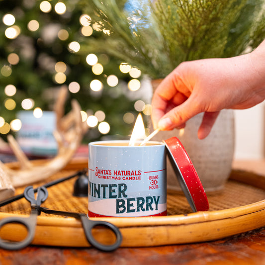 Winter Berry Christmas Candle
