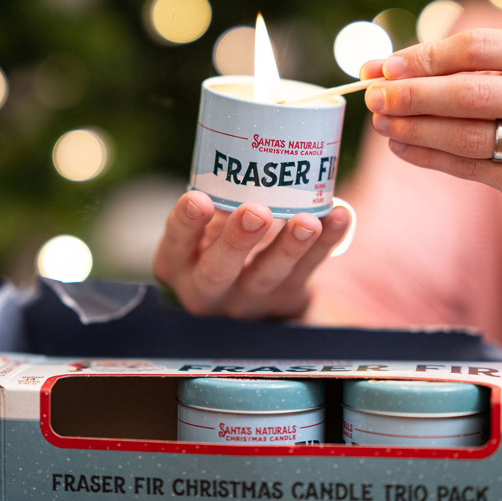 Fraser Fir Mini Trio Candles