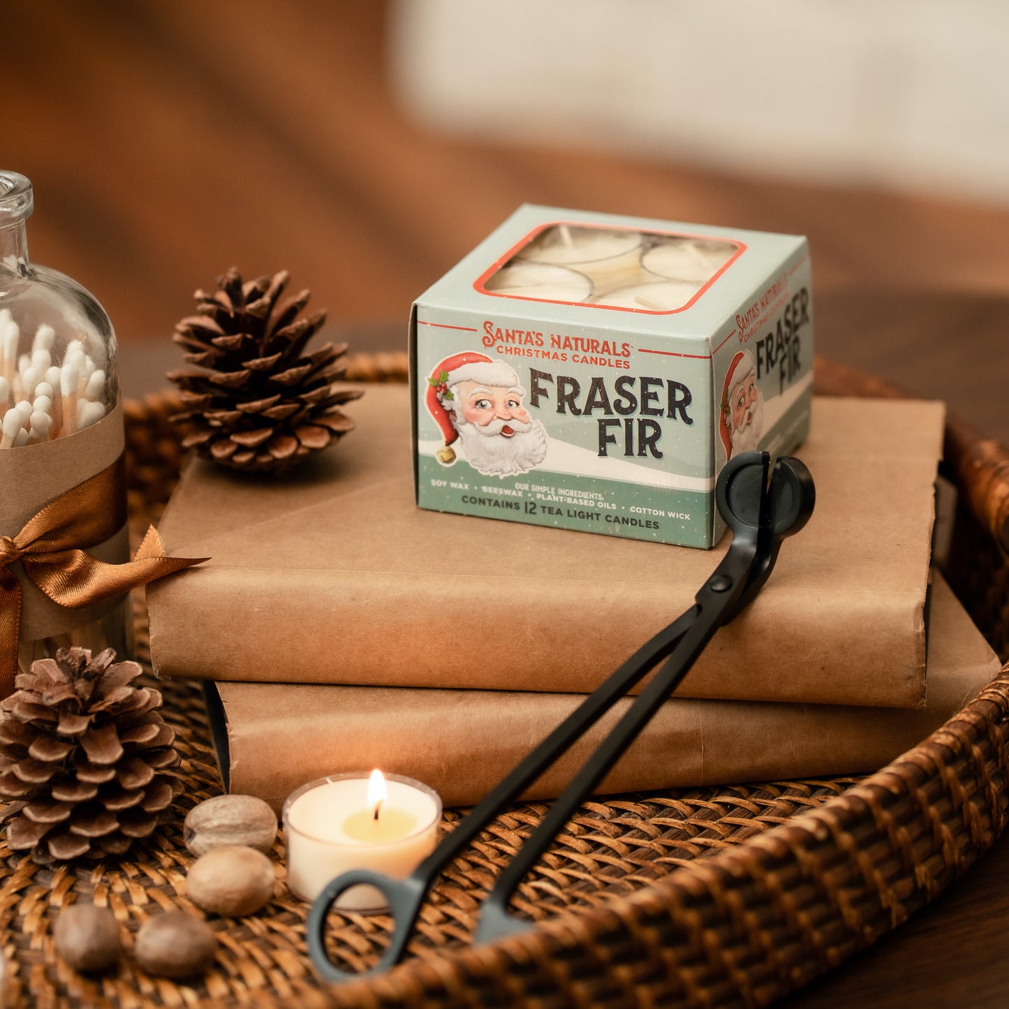 Fraser Fir Tea Light Candles