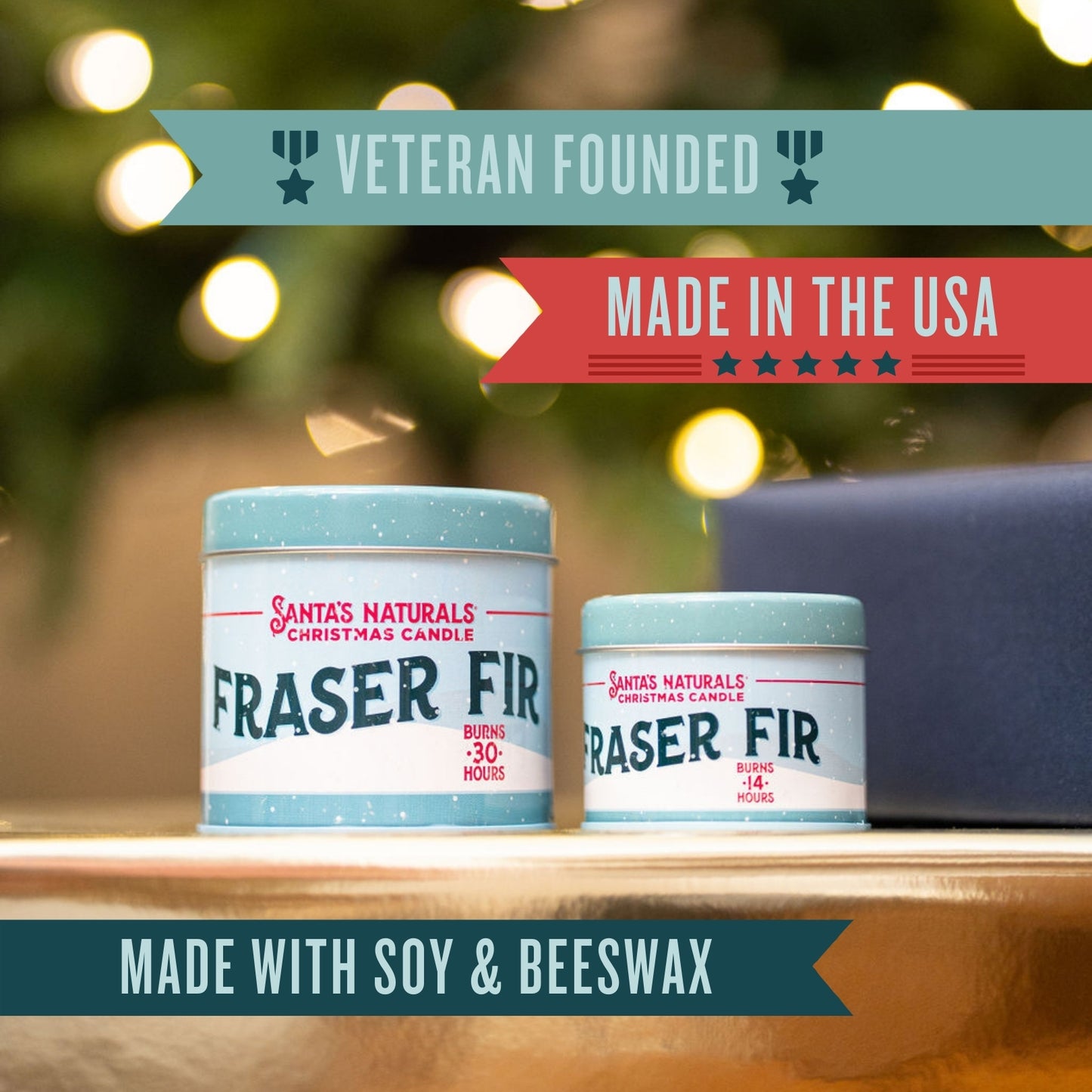 Fraser Fir Mini Trio Candles